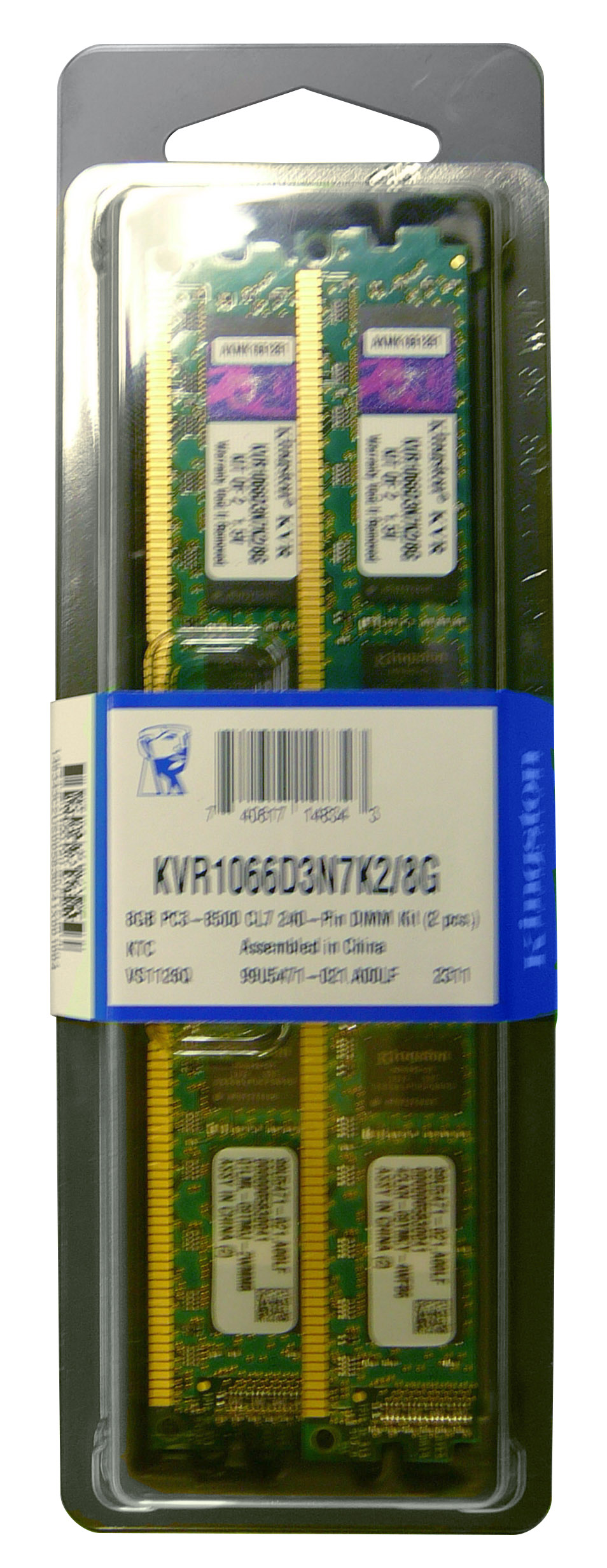 Kingston KVR1066D3N7K2/8G