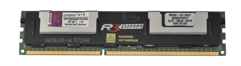 Kingston KVR1066D3Q4R7SK3/24G