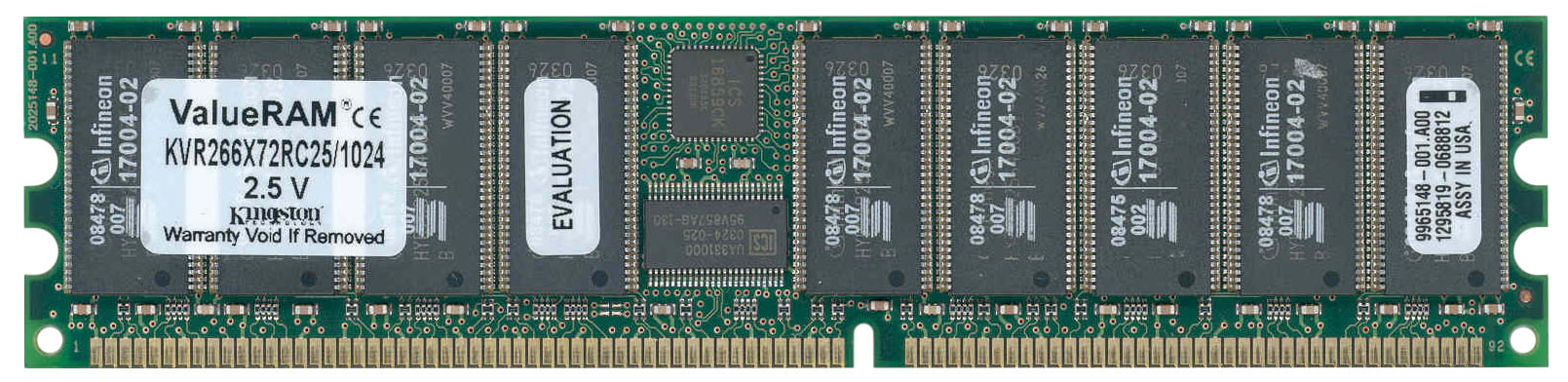 Kingston KVR266X72RC25/1024