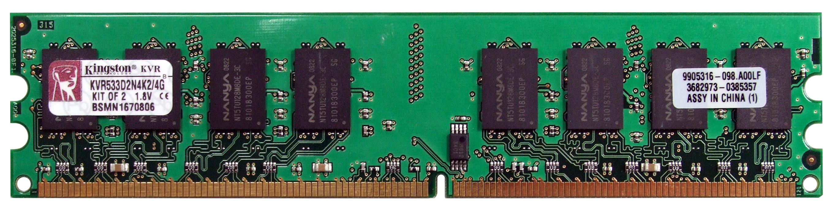 Kingston KVR533D2N4K2/4G