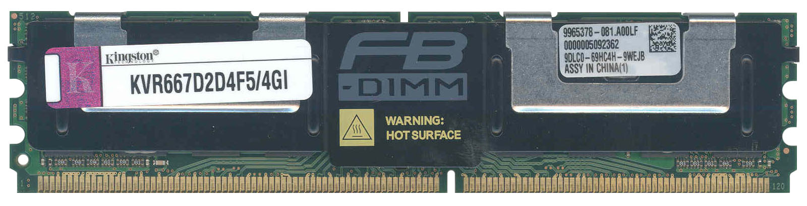 Kingston KVR667D2D4F5/4GI