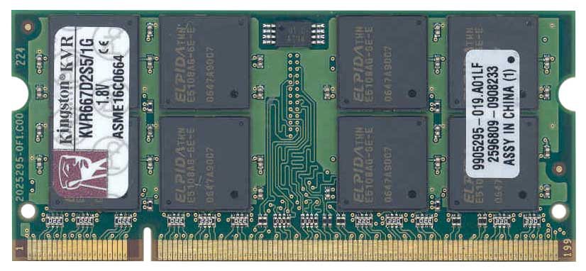 Kingston KVR667D2S5/1G