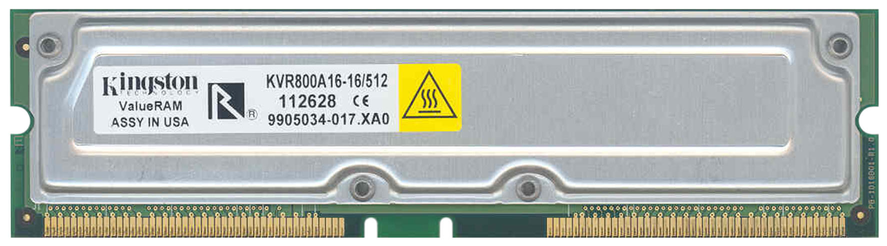 Kingston KVR800A16-16/512