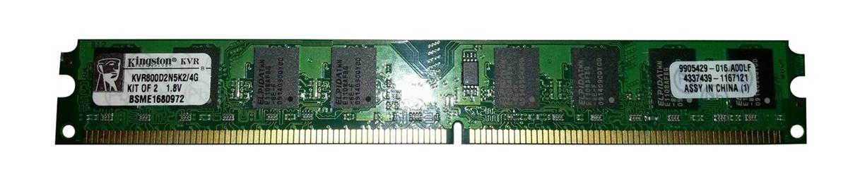 Kingston KVR800D2N5K2/4G