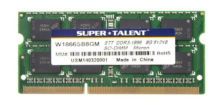 Super Talent W1866SB8GM