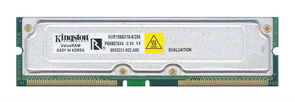 Kingston KVR1066X16-8/256