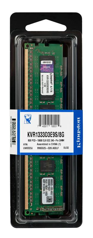 Kingston KVR1333D3E9S/8G