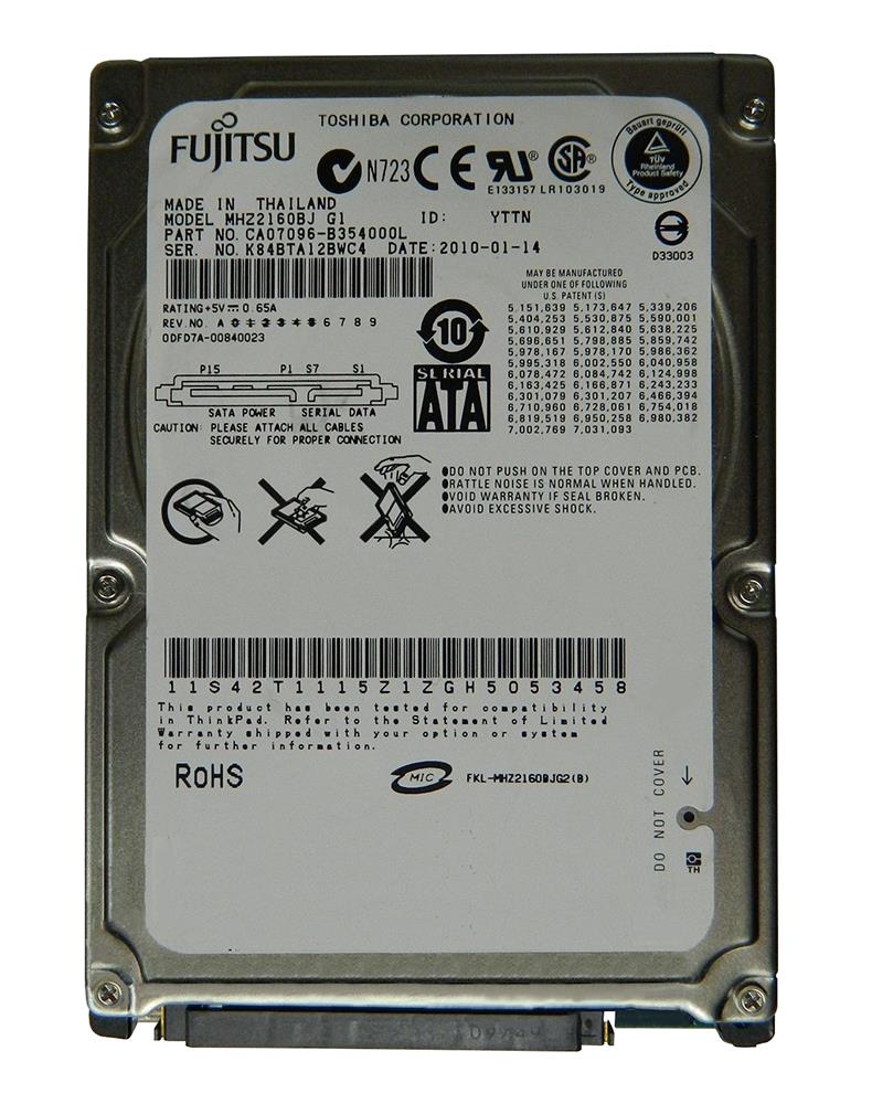 Fujitsu MHZ2160BJ
