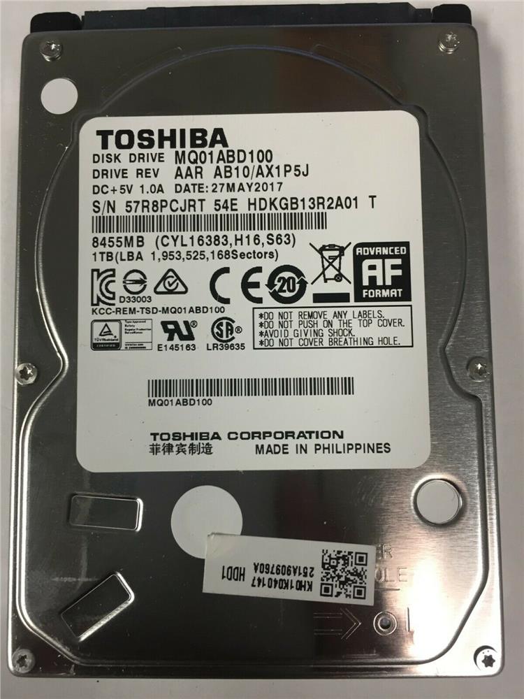 Toshiba MQ01ABD100