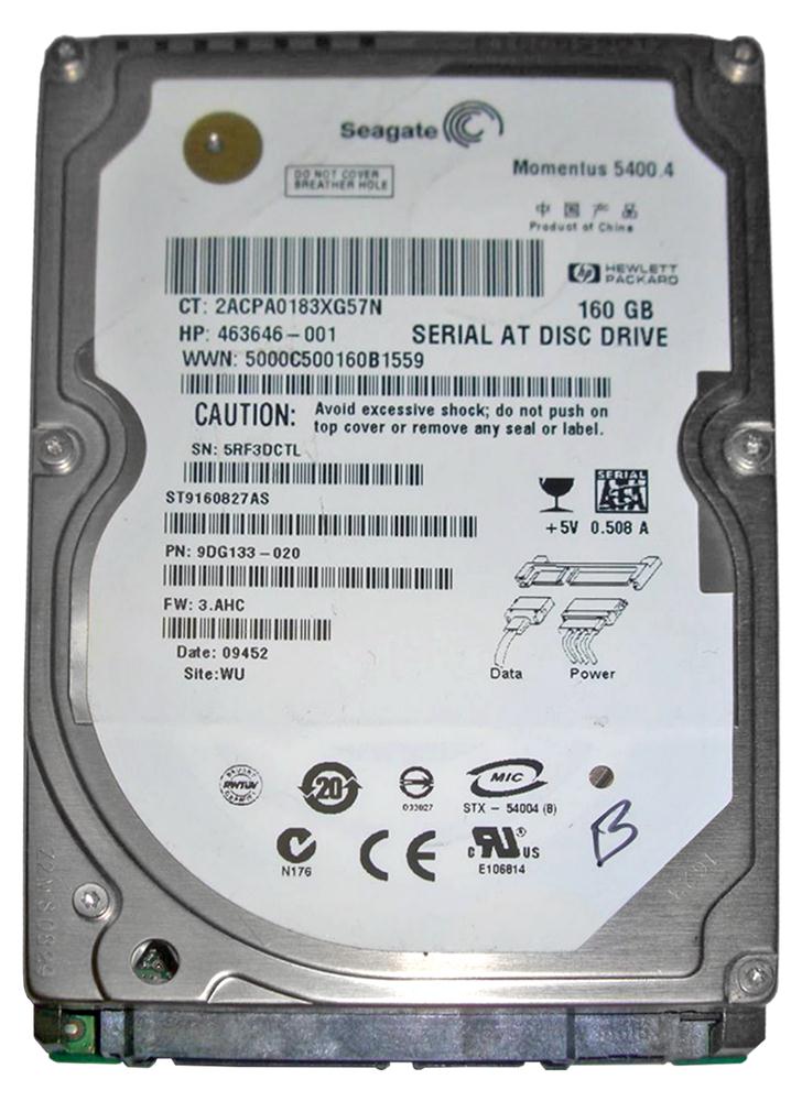 Seagate ST9160827AS