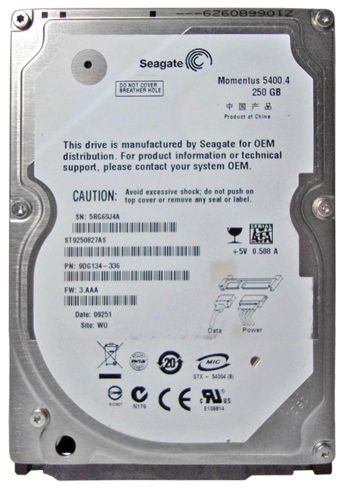Seagate ST9250827AS