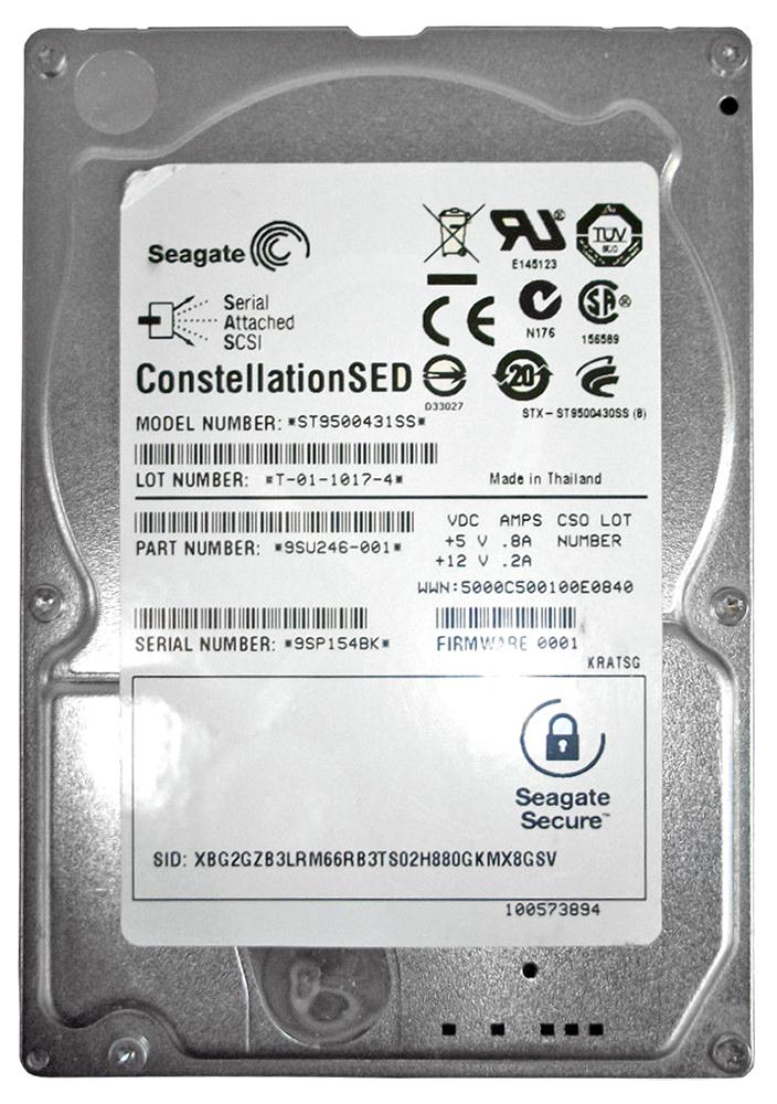 Seagate ST9500431SS