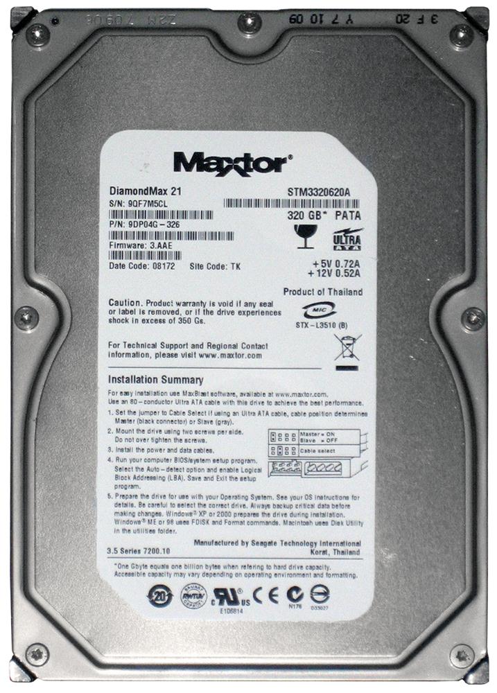 Seagate STM3320620A