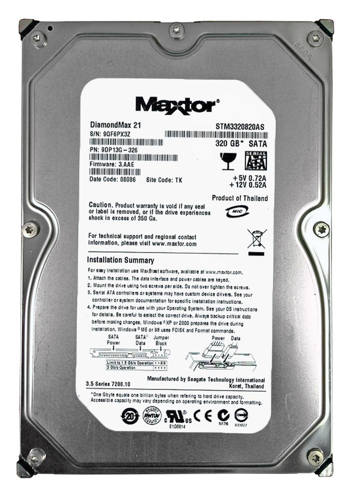 Seagate STM3320820AS