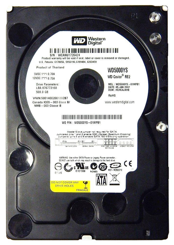 Western Digital WD5000YS