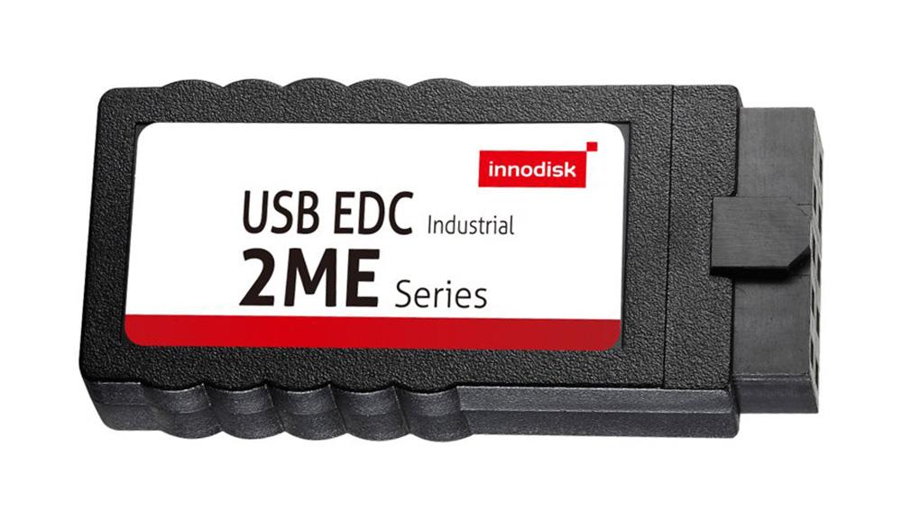 DEUV1-16GI72AC1SC InnoDisk 2ME Series 16GB MLC USB 2.0 EDC Vertical 2.54mm Internal Solid State Drive (SSD)