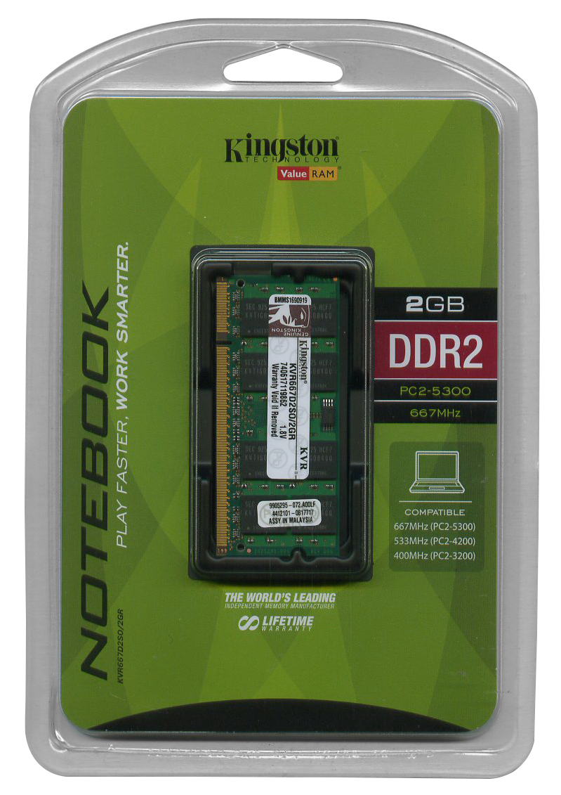 Kingston KVR667D2SO/2GR