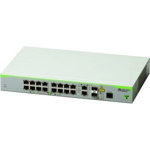 AT-FS980M/18-10 Allied Telesis FS980M/18 Layer 3 Switch - 18 Ports - Manageable - Gigabit Ethernet - 1000Base-X - 3 Layer Supported - Modular - 2 SFP Slots - Optical Fiber, Twisted Pair - Wall  (Refurbished)