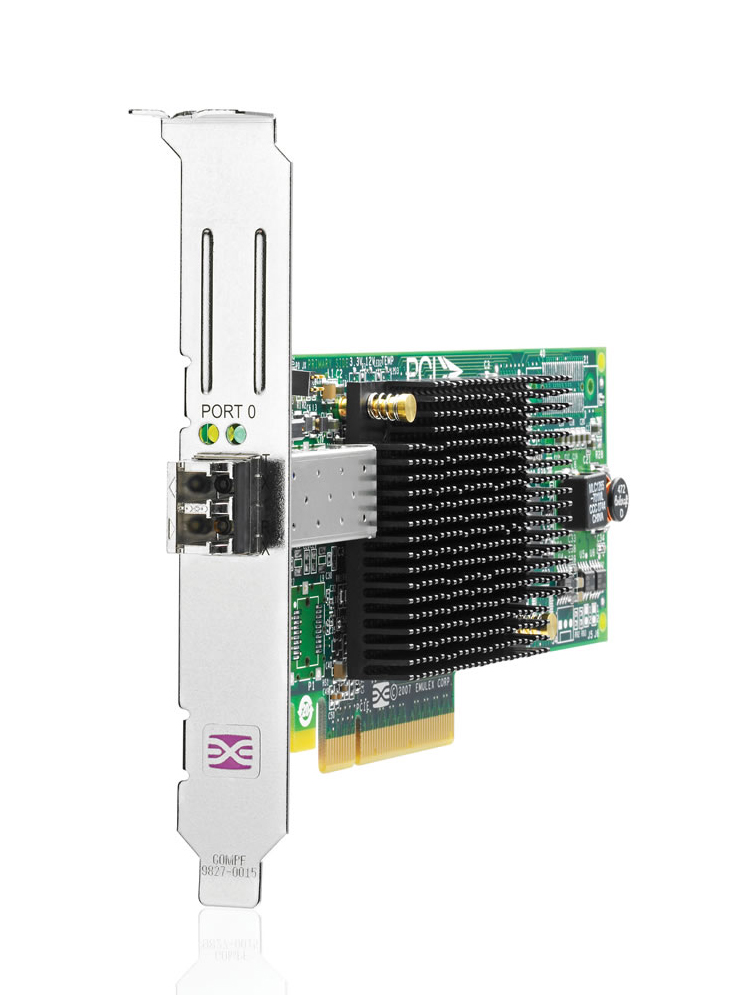 AJ762A HP Single-Port 8Gbps Fiber Channel PCI Express 2.0 x8 Host Bus Network Adapter