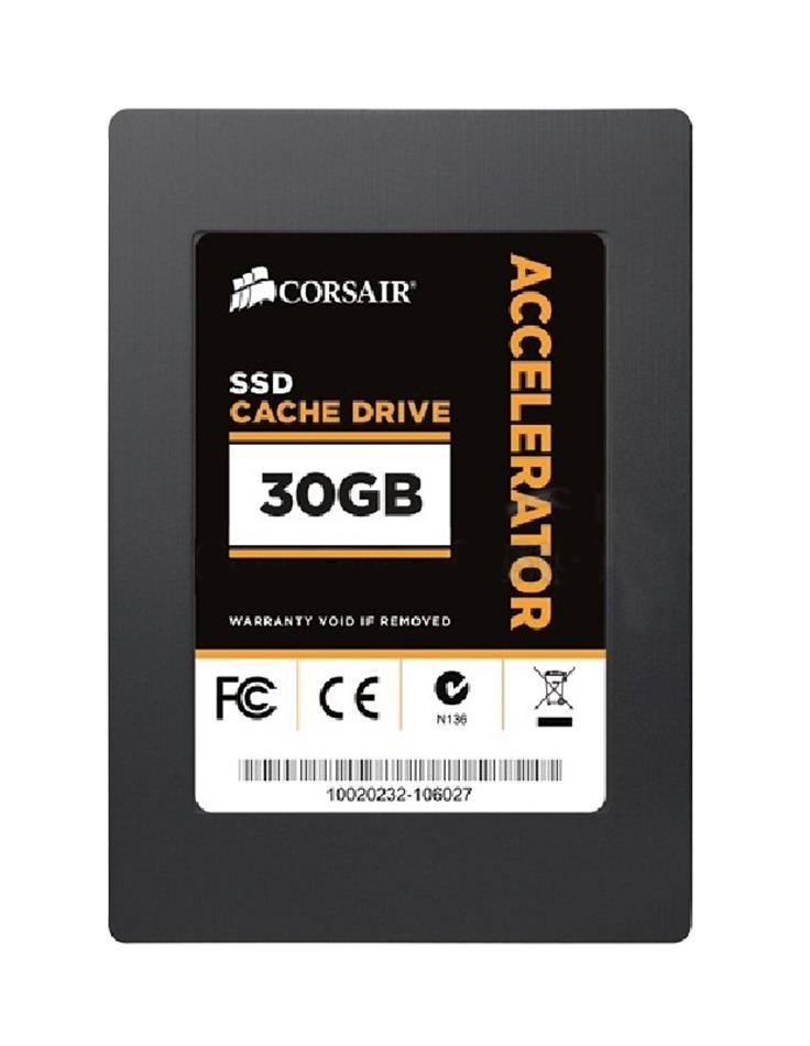Corsair Accelerator Series 30GB SATA 3Gbps 2.5-inch Internal Solid State Drive - Thumbnail 2