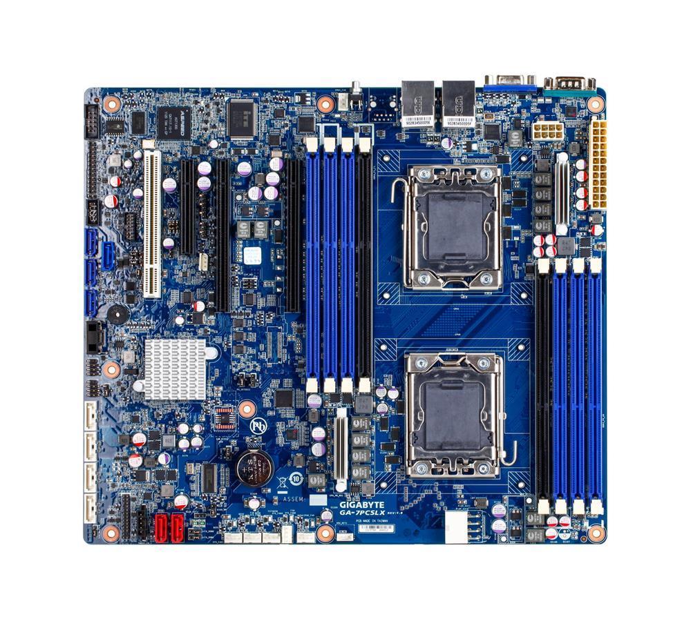 GA-7PCSLD (rev. 1.0) Gigabyte Dual Socket LGA 1356 Intel C606 Chipset Xeon E5-2400/ E5-2400 v2 Processors Support 8x DIMM 2x SATA 6.0Gb/s CEB Motherboard  (Refurbished)