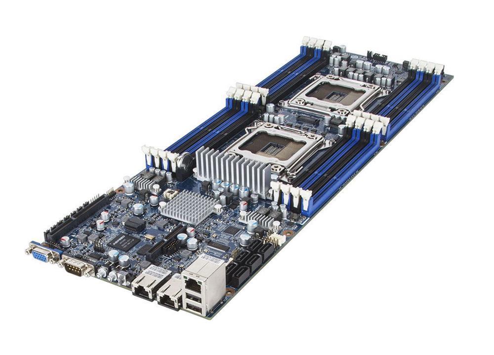 GA-7PTSH (rev. 1.0) Gigabyte Dual Socket LGA 2011 Intel C602 Chipset Xeon E5-2600 v2/ E5-2600 Processors Support 16x DIMM 4x SATA 3.0Gb/s Proprietary Motherboard  (Refurbished)