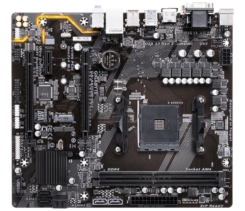 Gigabyte Tech GA-AB350M-HD3