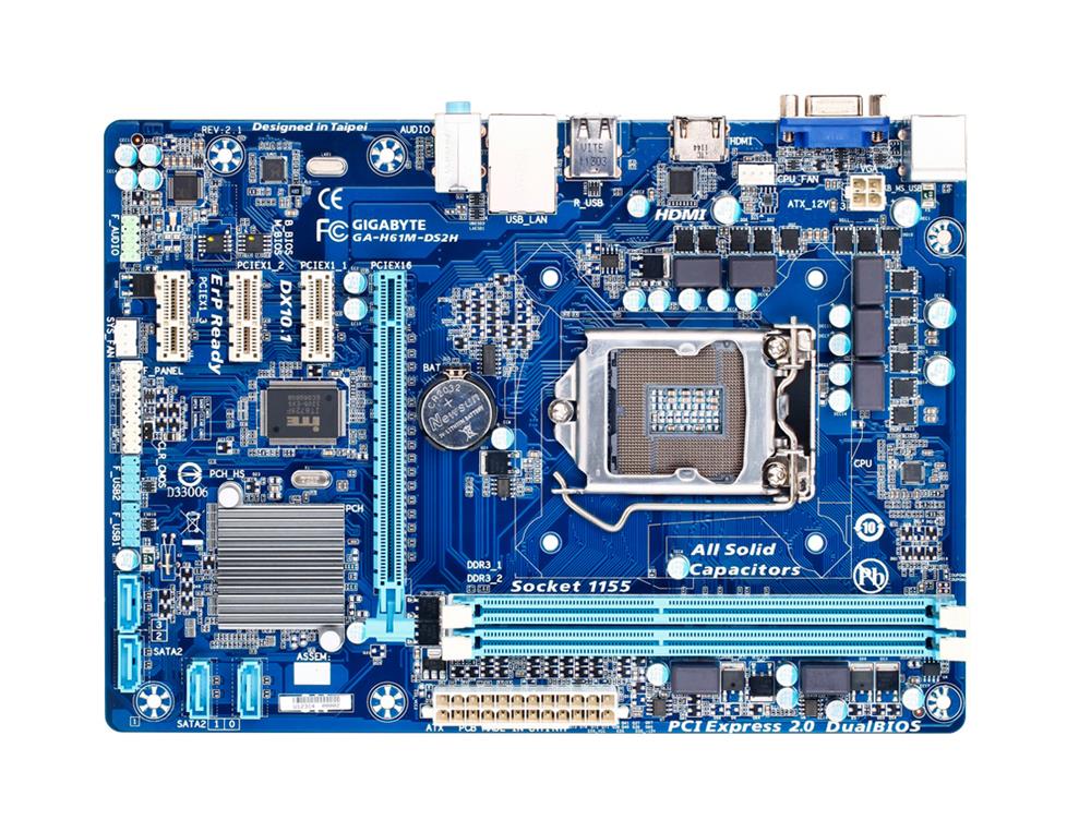 Gigabyte Tech GA-H61M-DS2H