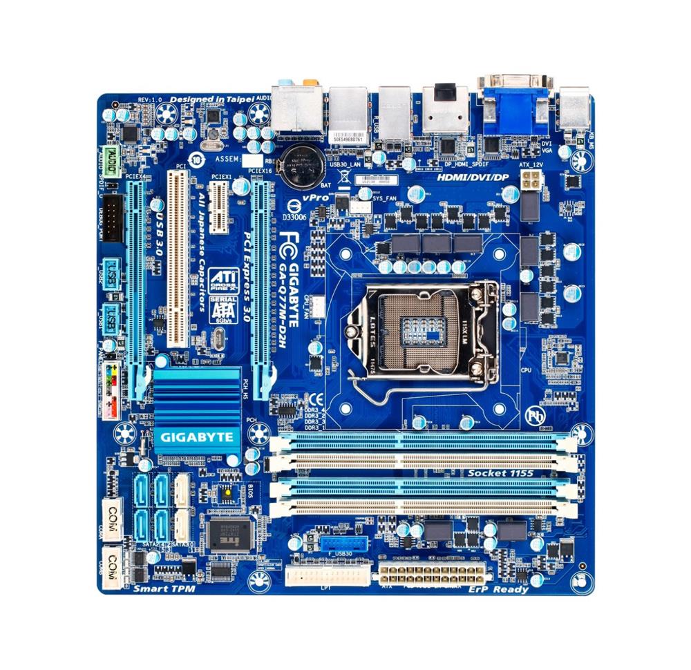 Gigabyte Tech GA-Q77M-D2H