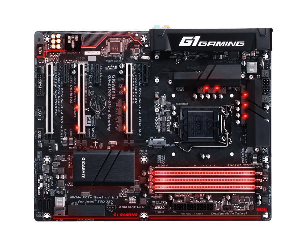 Gigabyte Tech GA-Z170X-Ultra Gaming rev. 1.0