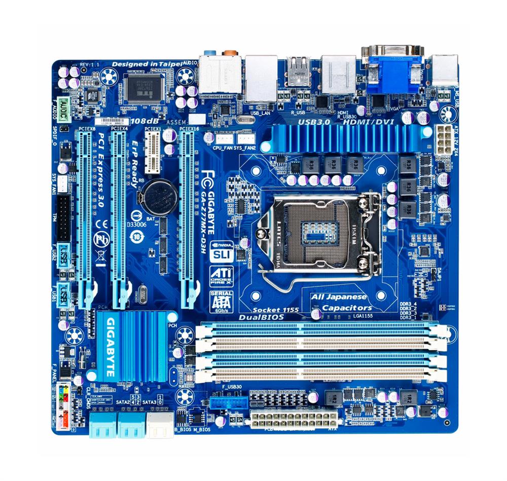 Gigabyte Tech GA-Z77MX-D3H