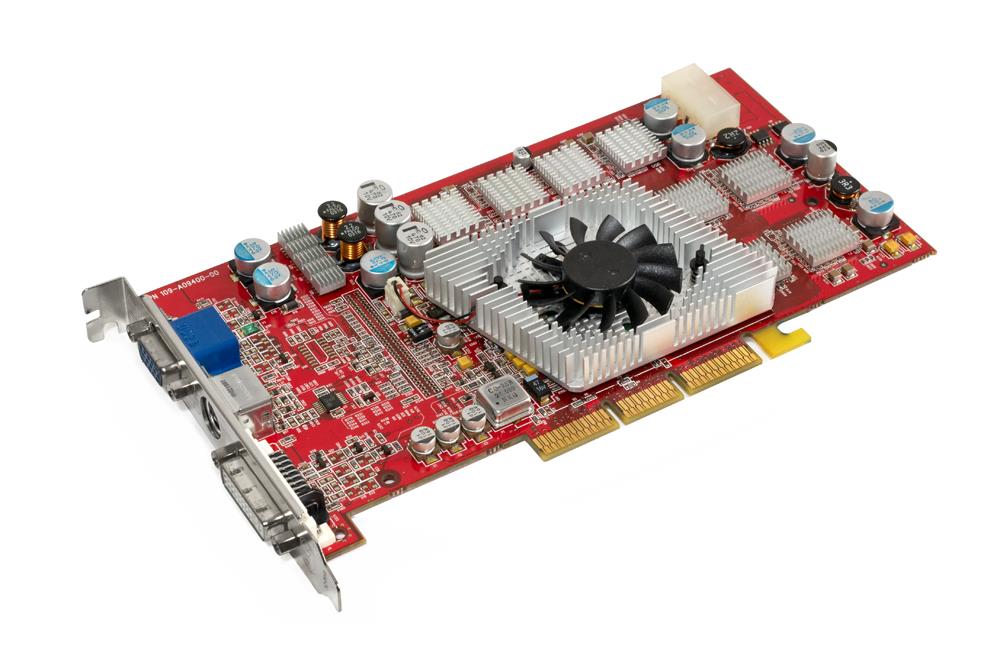 GV-R98P256D Gigabyte ATI Radeon 9800 Pro 256MB DDR2 256-Bit DVI-I / TV-Out AGP 8x Video Graphics Card