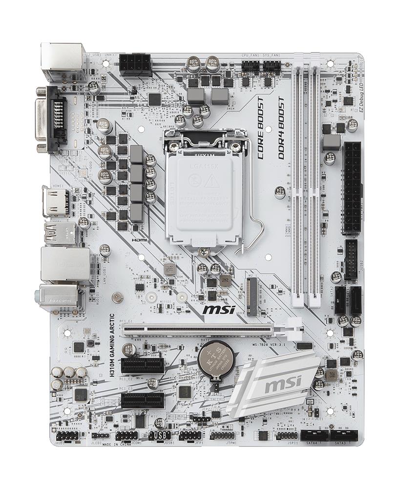 MSI H310M GAMING ARCTIC