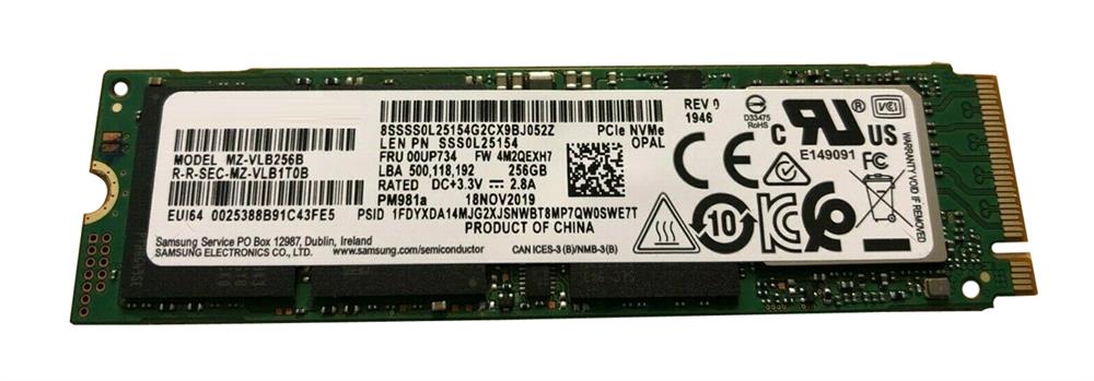 MZ-VLB256B Samsung Solid State Drive