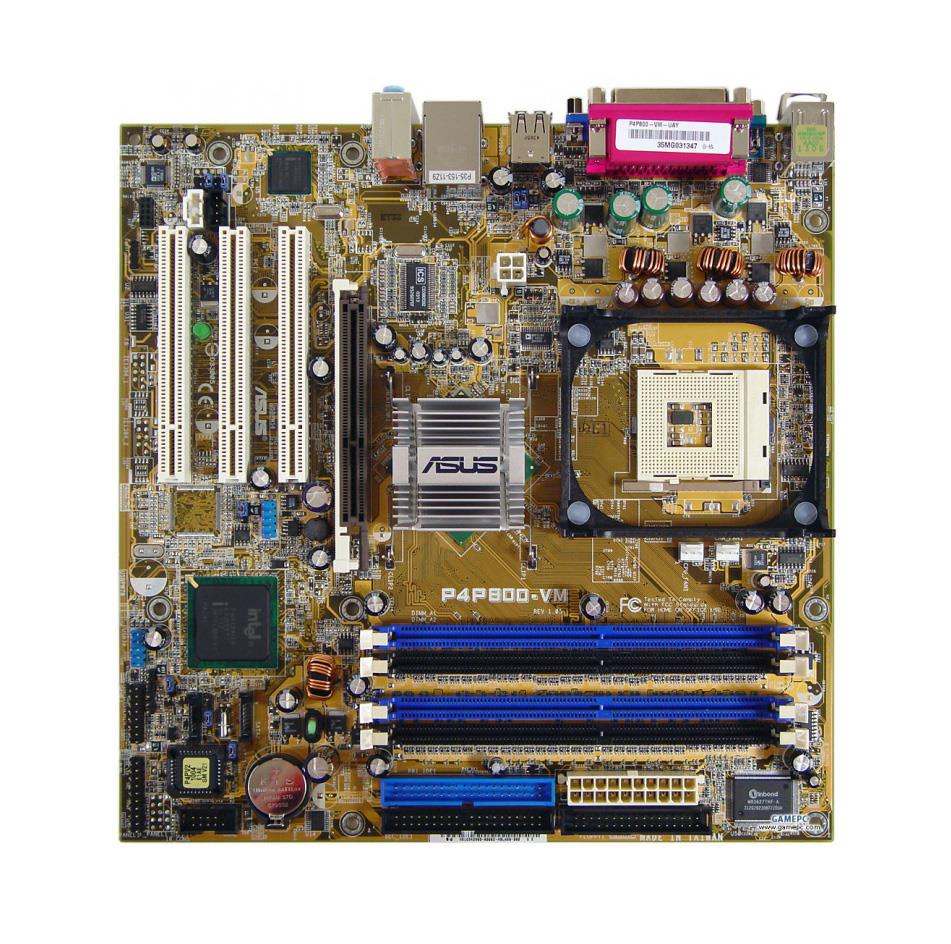 ASUS P4P800-VM