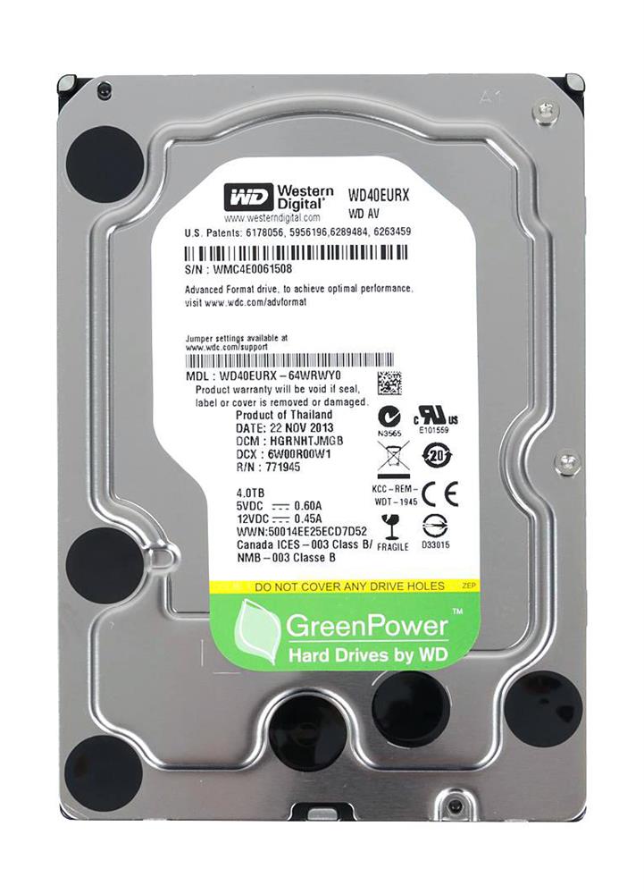 Western Digital WD40EURX-64WRWYO