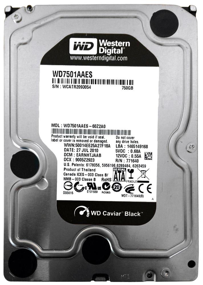 Western Digital WD7501AAES-60Z2A0